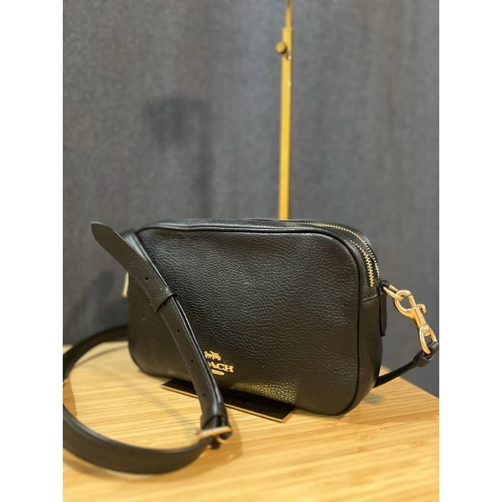 ORIG Preloved CCH Rare Jes Crossbody Double Zip Black Bag
