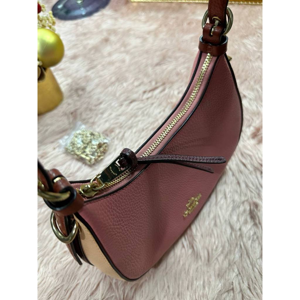 ORIG Preloved CCH Kleo Hobo Shoulder Peach Bag