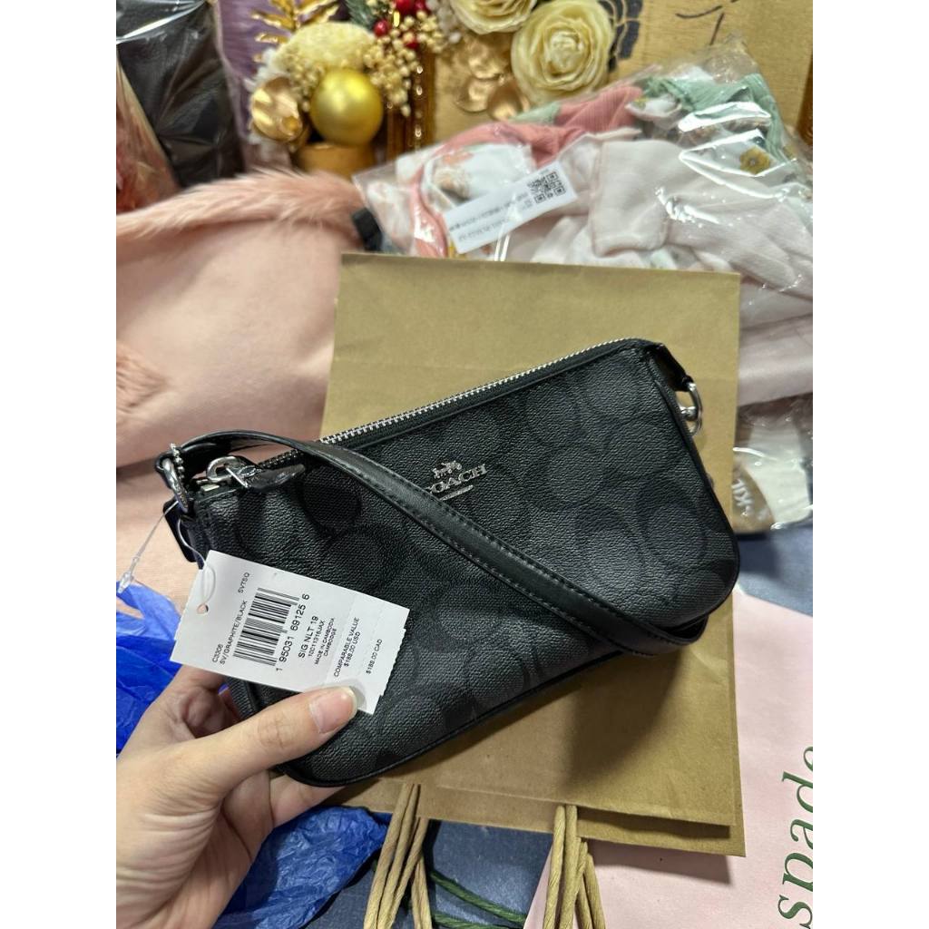 ORIG & IMPORTED CCH Nolita 19 Wristlet Small Black Bag