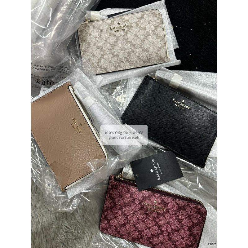 ORIG & IMPORTED KS Lucy Small & Medium L-zip Wristlet Wallet