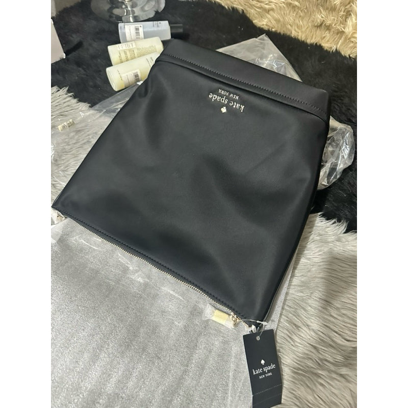 SALE!! ORIG & IMPORTED KS Chelsea Nylon Duffle Nylon Crossbody Black Bag