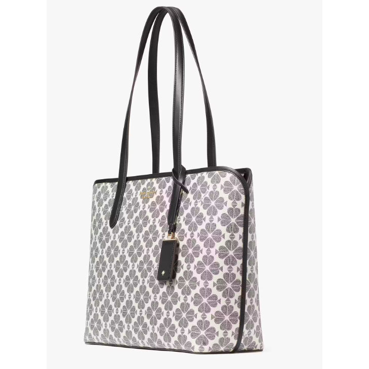 ORIG & IMPORTED KS Signature Spade Flower Large Tote Bag
