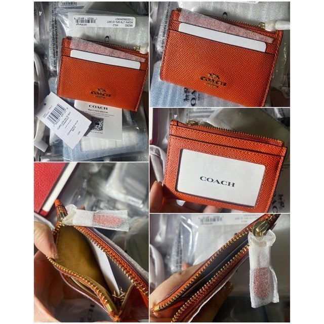 ORIG & IMPORTED Co@ch MINI SKINNY ID CASE CARD HOLDER SMALL WALLET - ORIG, US IMPORTED
