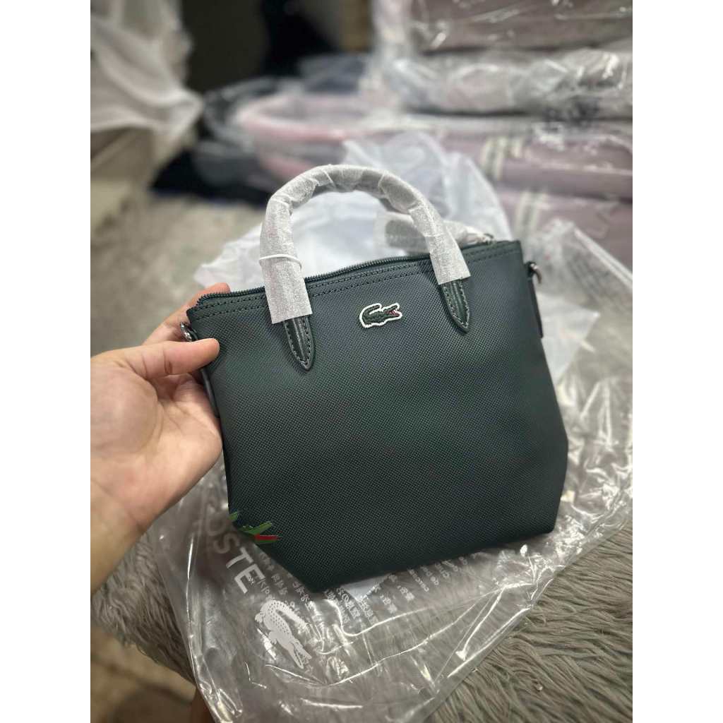 ORIG & IMPORTED LCT Holiday Mini Tote Bag Green