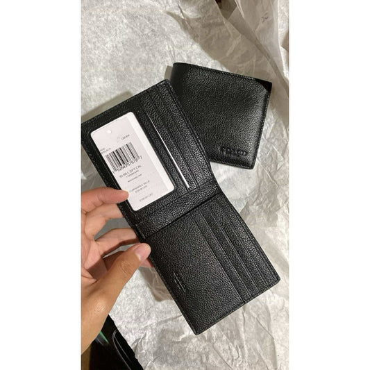 ORIG & IMPORTED CCH Id Billfold Men's Wallet in PLAIN BLACK