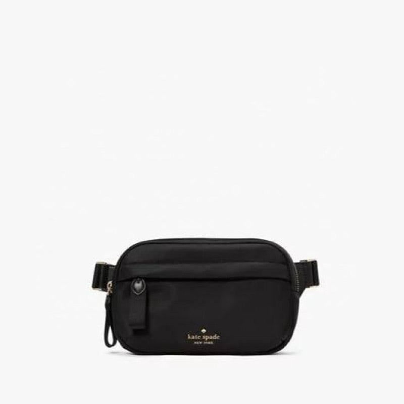 ORIG & IMPORTED KS Chelsea Nylon Small Belt Bag Black Beige Pink