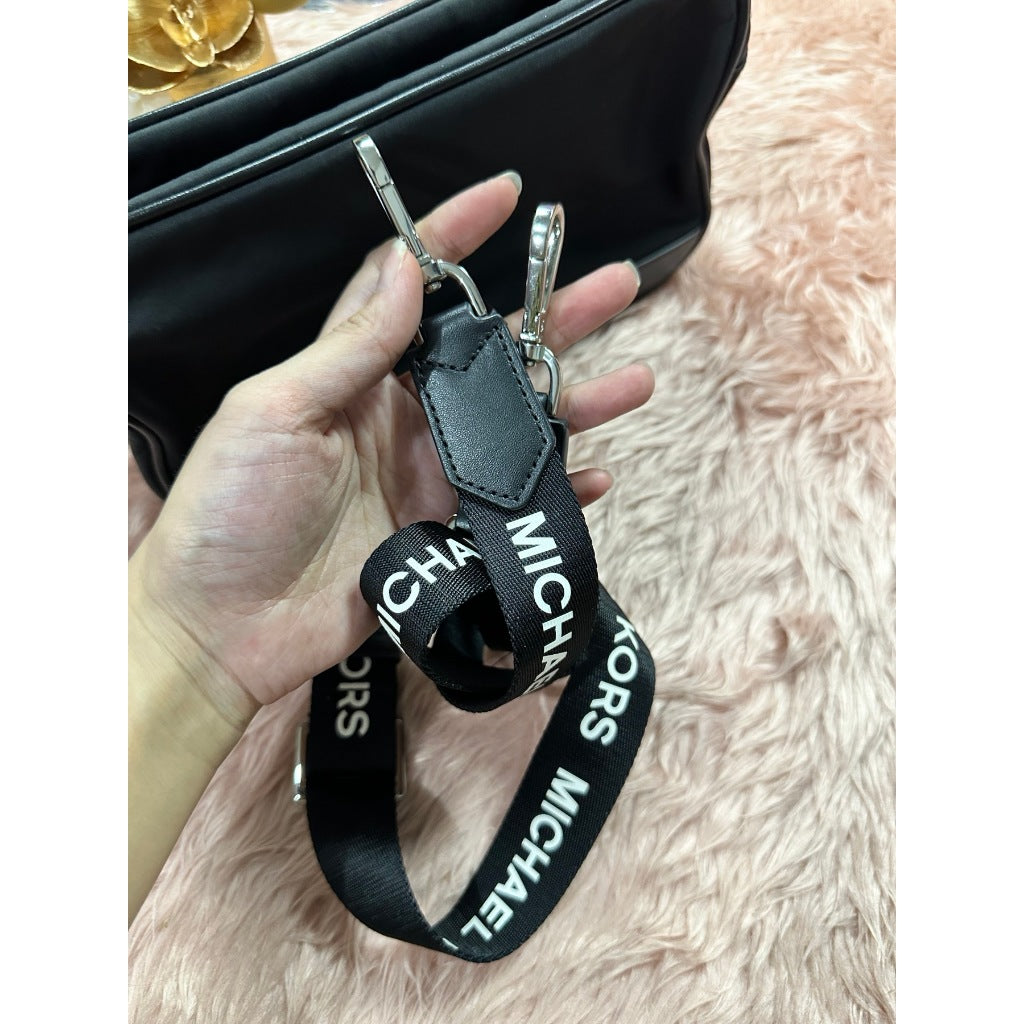 ORIG Preloved MK Medium Nylon Camera Bag Black