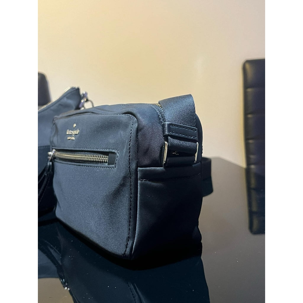 ORIG Preloved KS Chelsea Camera Bag Black Nylon