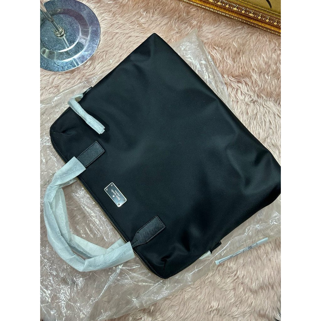 ORIG & IMPORTED KS Blake Avenue Laptop Nylon Black Bag