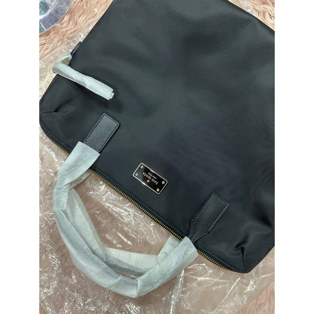 ORIG & IMPORTED KS Blake Avenue Laptop Nylon Black Bag