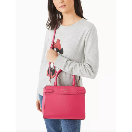 ORIG Preloved WITH FLAW KS Staci Medium Satchel Pink Bag
