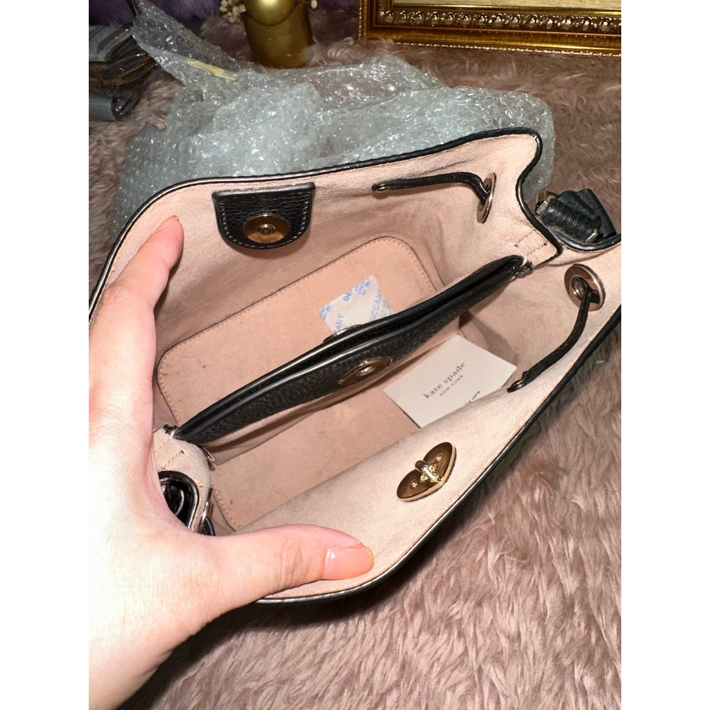 ORIG Preloved KS Marti Small Bucket Bag Black