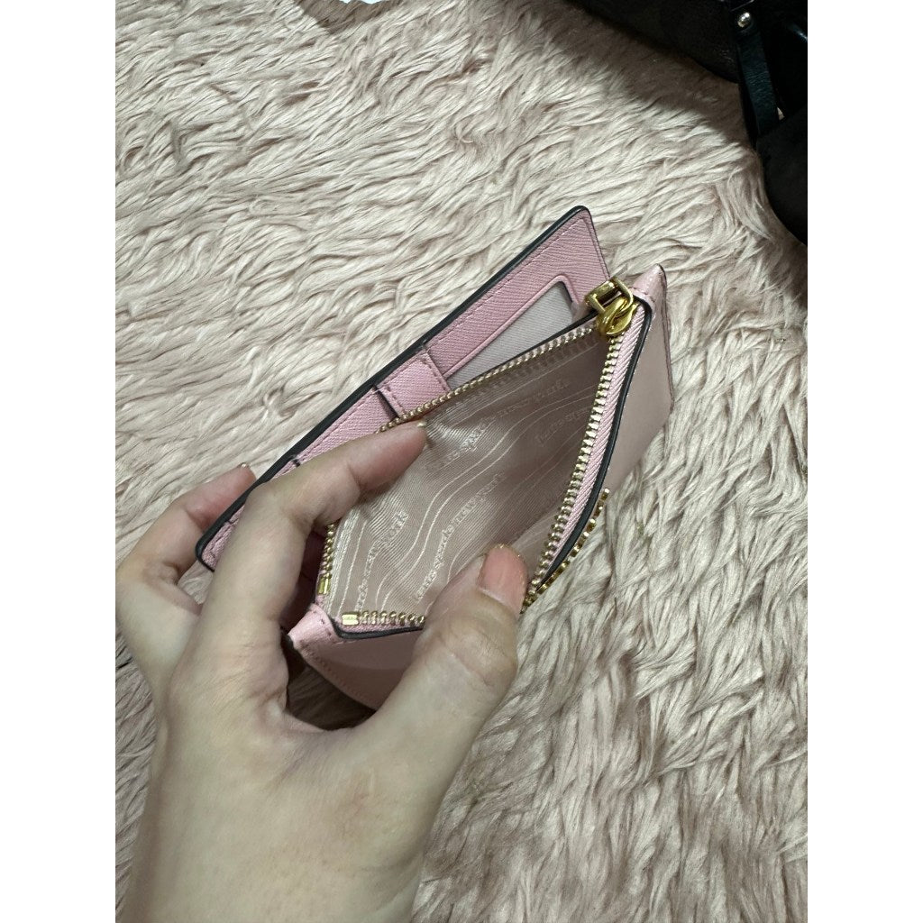 ORIG & IMPORTED KS Retail Morgan Small Slim Bifold Wallet Pink