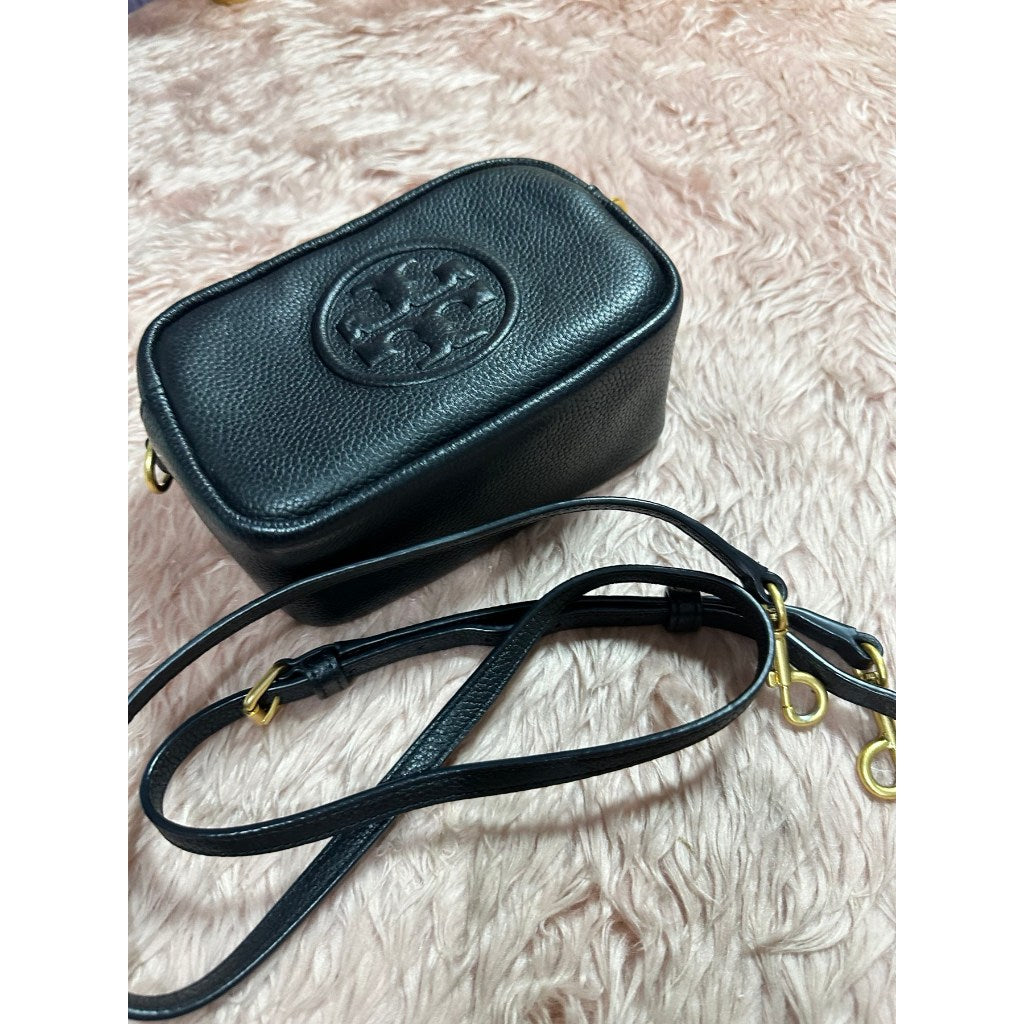 ORIG & IMPORTED Preloved TB Perry Bombe Mini Bag Black