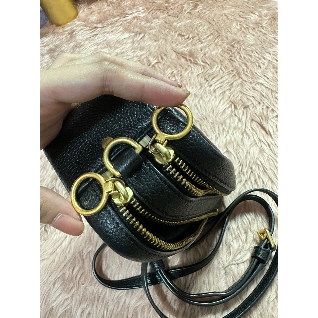 ORIG & IMPORTED Preloved TB Perry Bombe Mini Bag Black