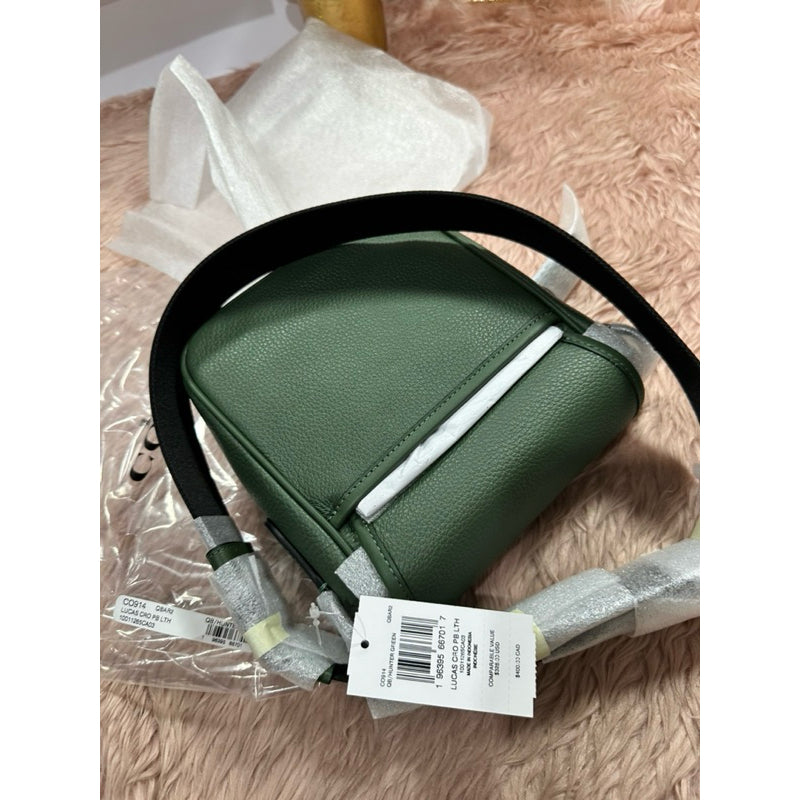 ORIG & IMPORTED CCH Lucas Crossbody Men Flap Bag Green