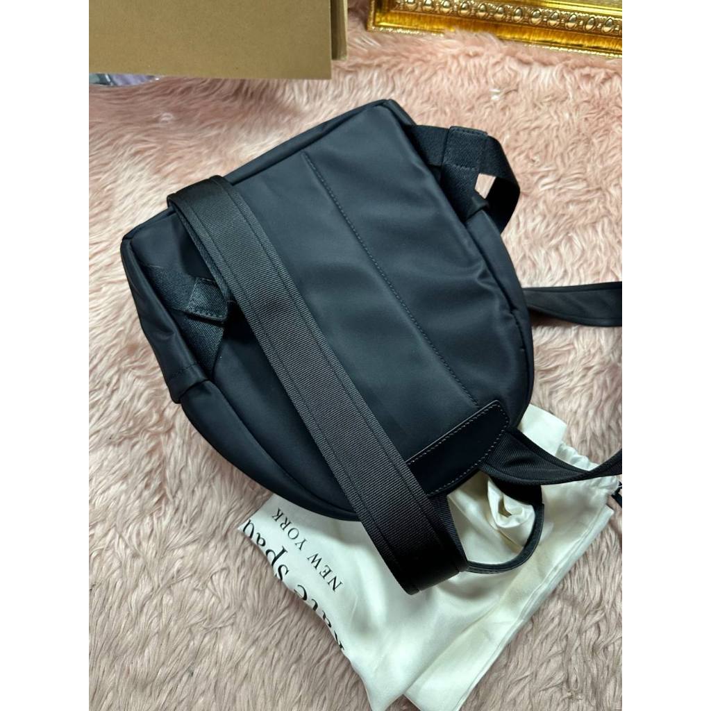 ORIG & IMPORTED Preloved KS Retail Sam Icon Small Nylon Backpack Black