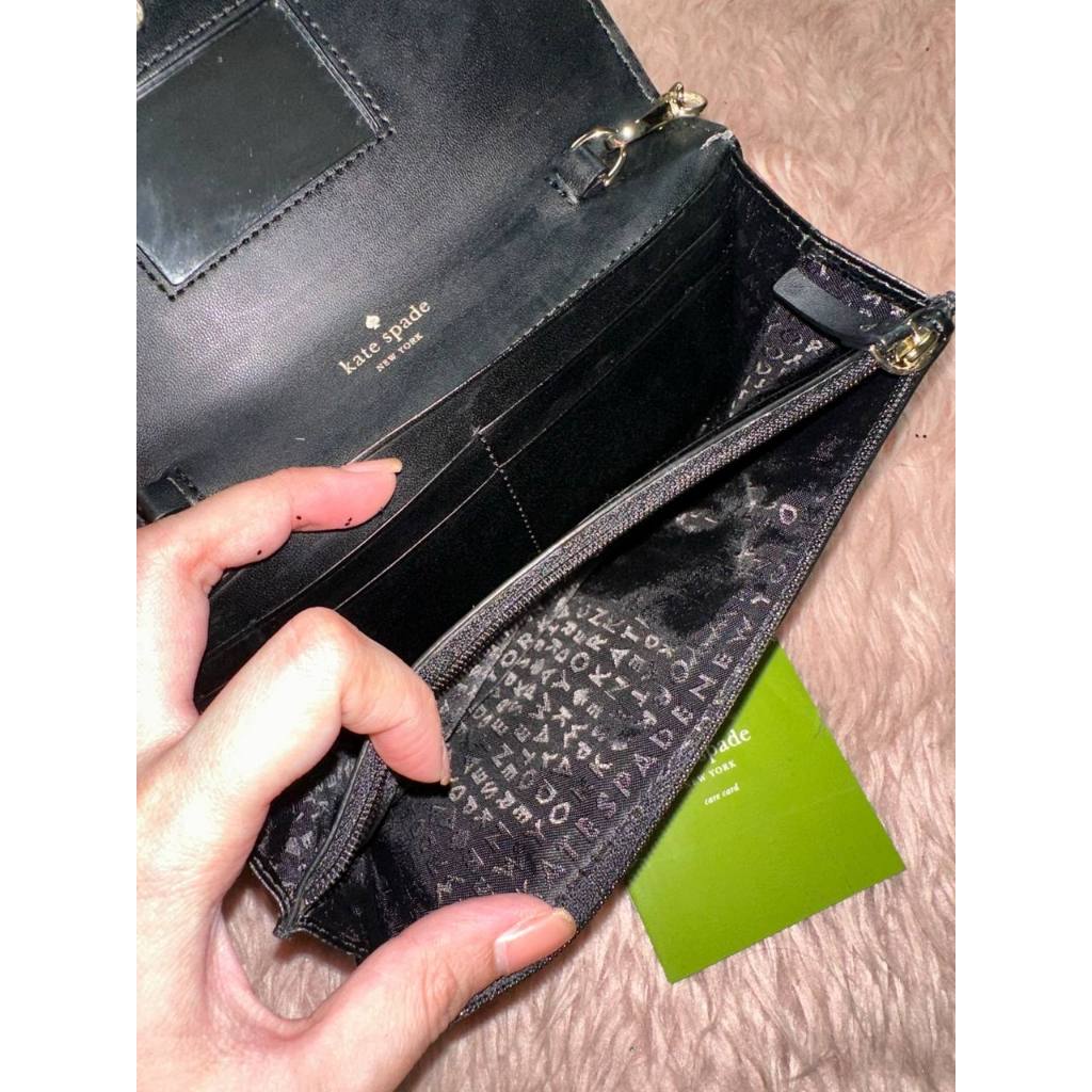 ORIG & IMPORTED Preloved KS Laurel Way Glitter Kilikili Wallet/Clutch