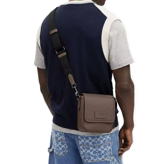 ORIG & IMPORTED CCH Lucas Crossbody Flap Bag Brown