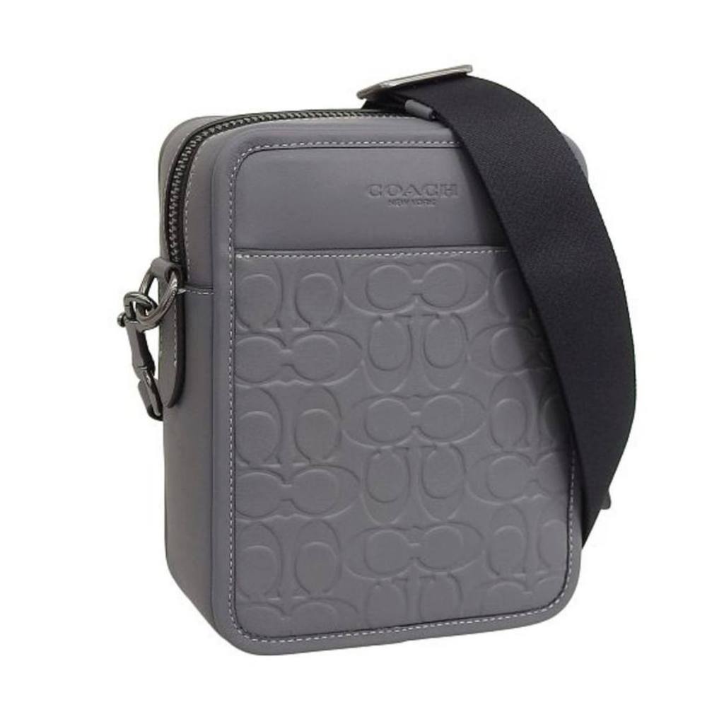ORIG CCH Sullivan Crossbody In Signature Leather Men Bag Gray