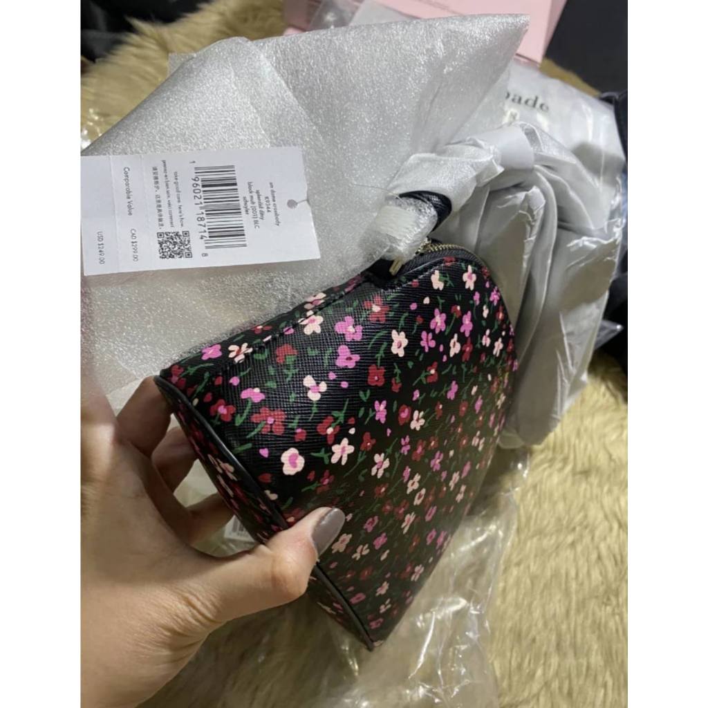 ORIG & IMPORTED KS Schuyler Small Dome Floral Crossbody Bag