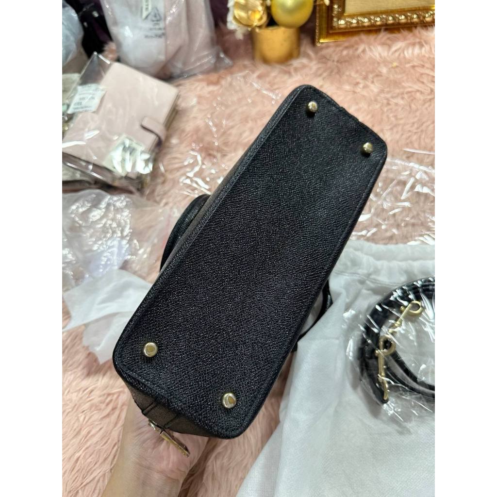 ORIG Preloved CCH Mini Sierra Alma Dome Black Bag