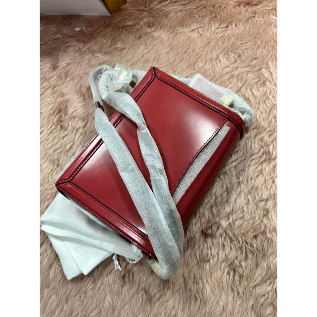 ORIG & IMPORTED CCH Retail Hutton Shoulder Bag Maroon Red Rouge