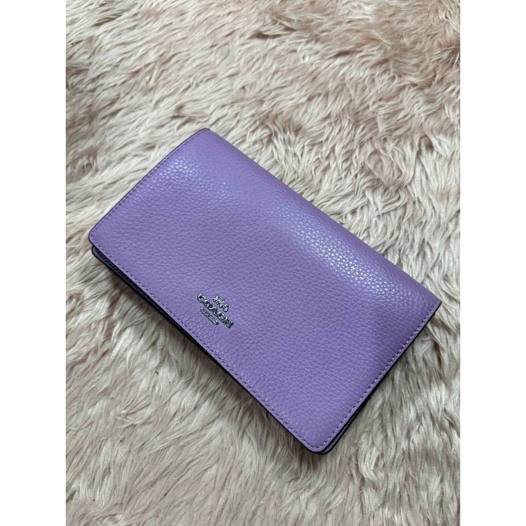 ORIG Preloved CCH Anna Foldover Clutch Crossbody Small Purple Lilac Bag