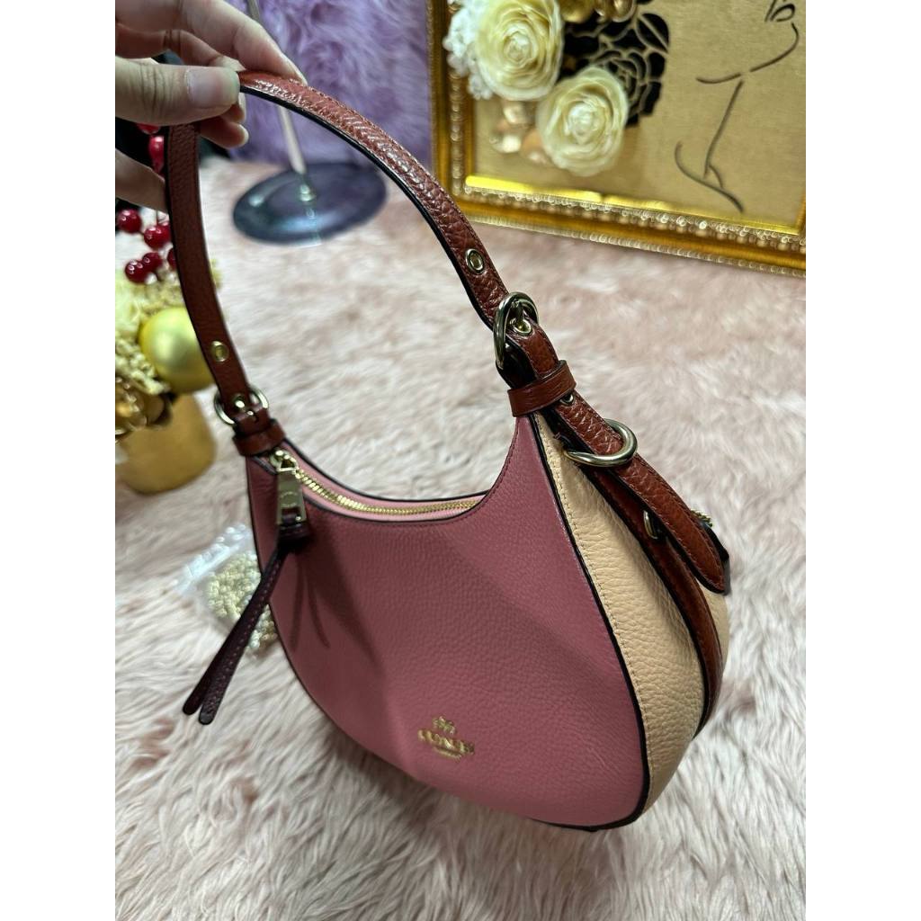 ORIG Preloved CCH Kleo Hobo Shoulder Peach Bag