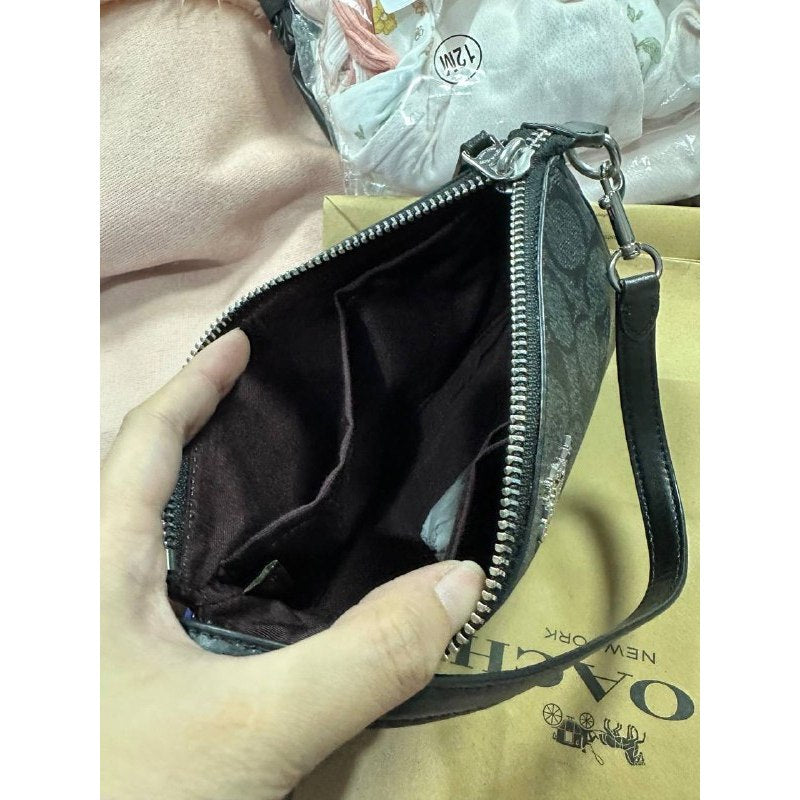 ORIG & IMPORTED CCH Nolita 19 Wristlet Small Black Bag