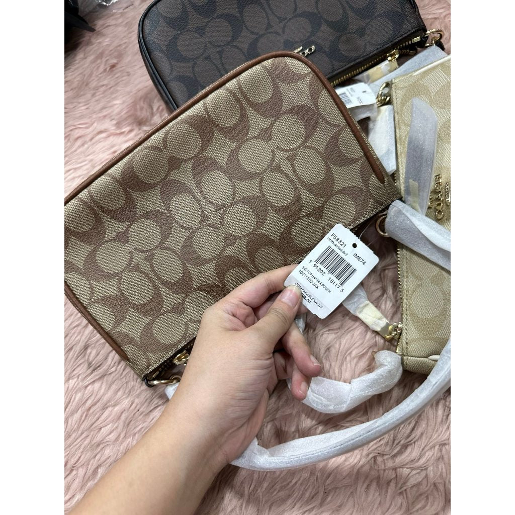 ORIG & IMPORTED CCH RARE Top Handle Nolita Small Bag Khaki Saddle Brown