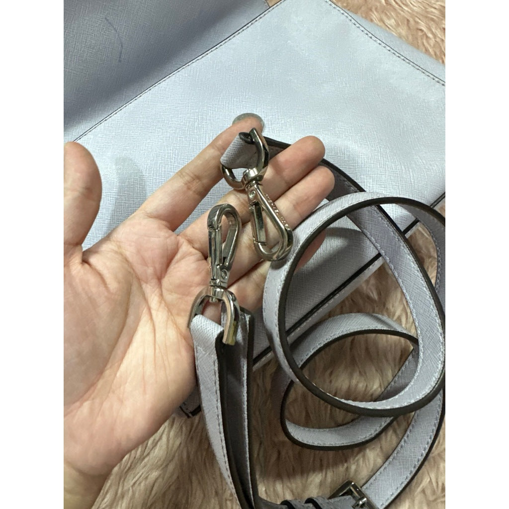 ORIG Preloved MK Grey Medium Ava Top Handle Bag