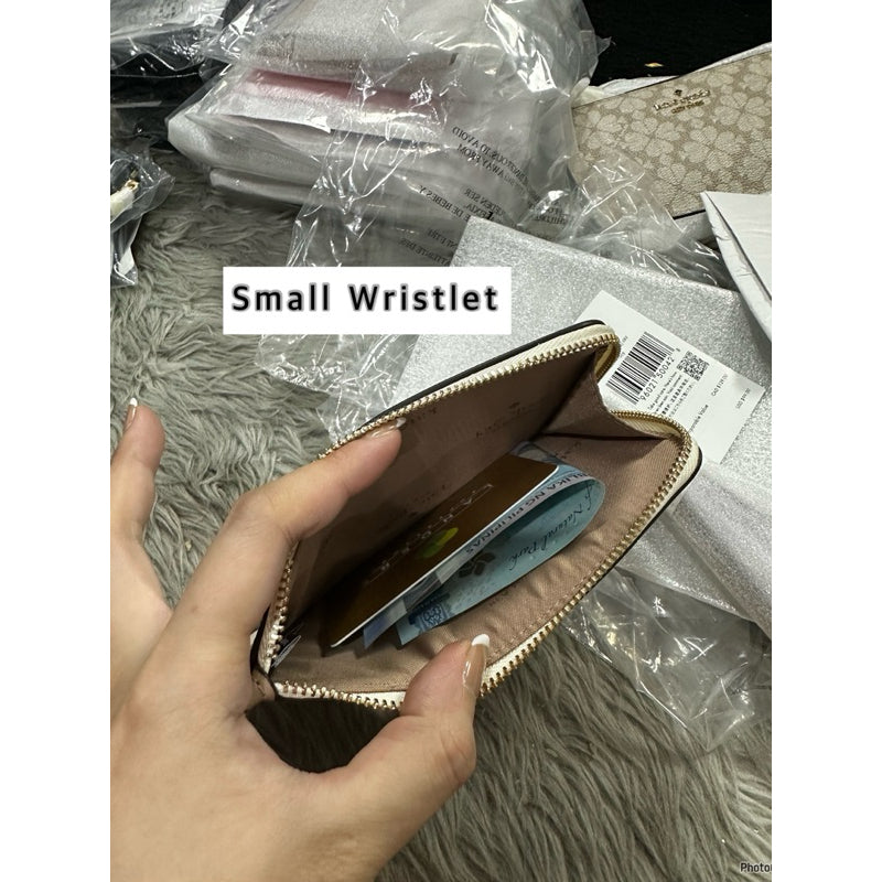 ORIG & IMPORTED KS Lucy Small & Medium L-zip Wristlet Wallet