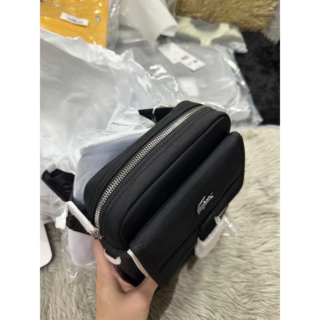 ORIG & IMPORTED LCT Men's Kome Crossbody Bag Black
