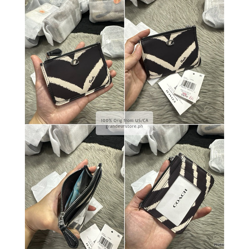 ORIG & IMPORTED Co@ch MINI SKINNY ID CASE CARD HOLDER SMALL WALLET - ORIG, US IMPORTED