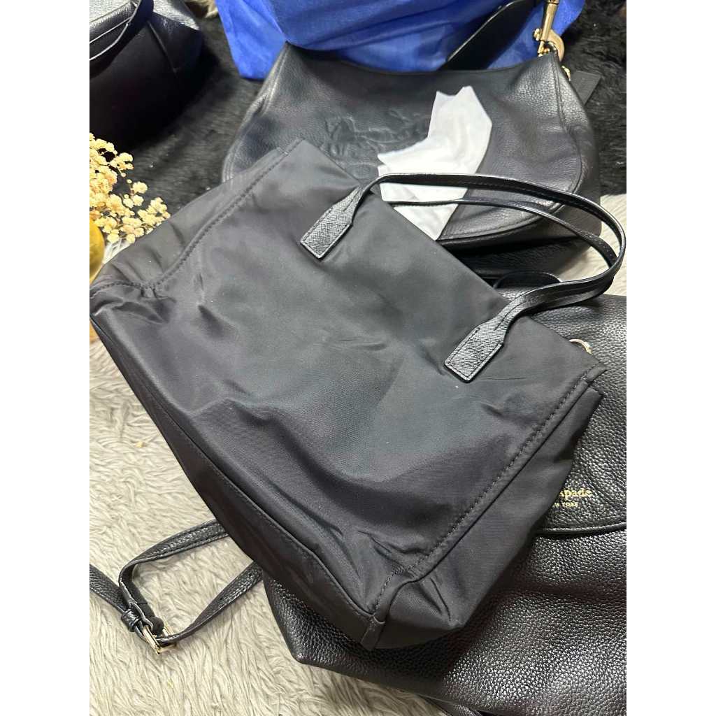 ORIG Preloved KS Blake Avenue Small Loden Nylon Black Bag