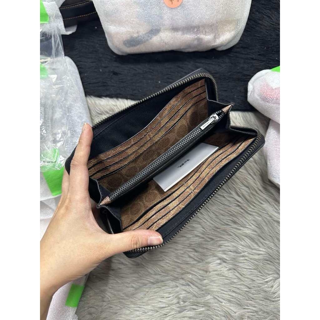 ORIG & IMPORTED CCH Retail Accordion Long Men's Black Wallet