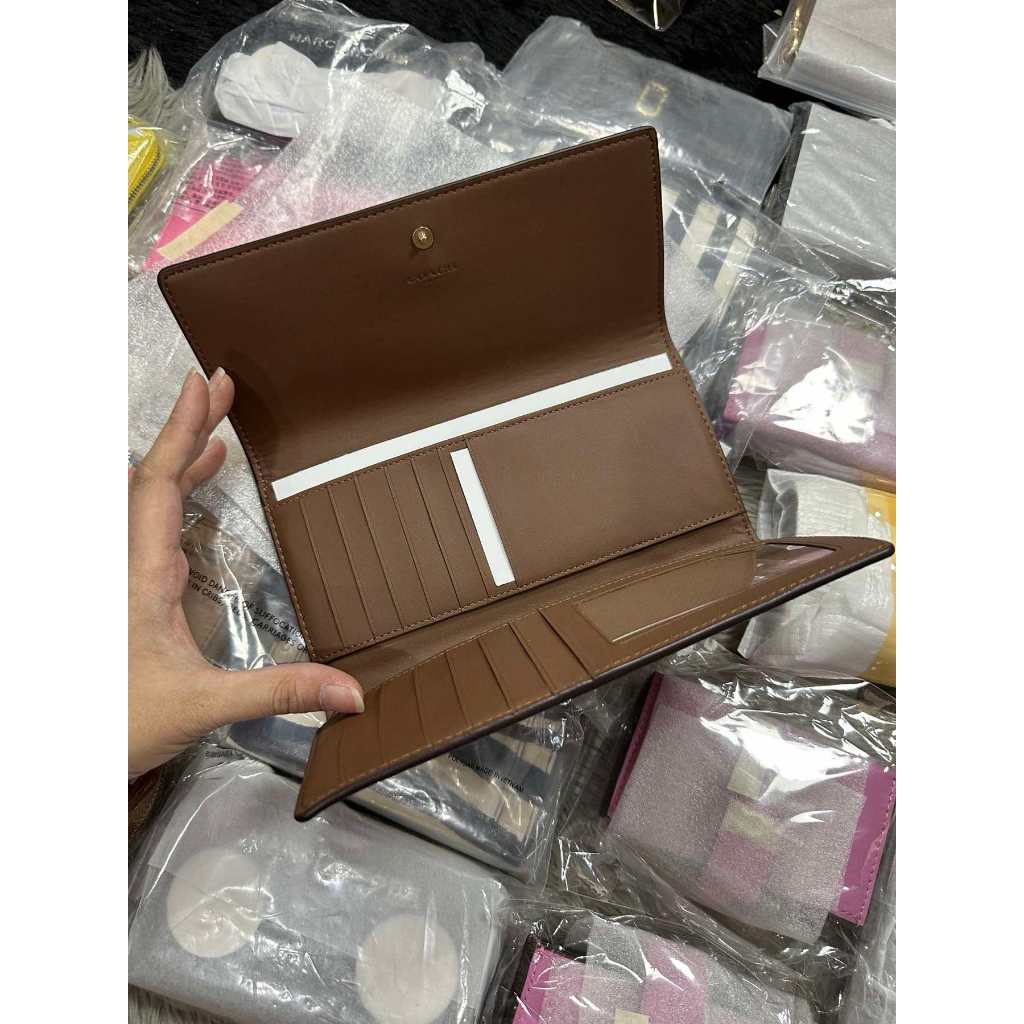 ORIG & IMPORTED CCH Trifold Long Wallet Brown