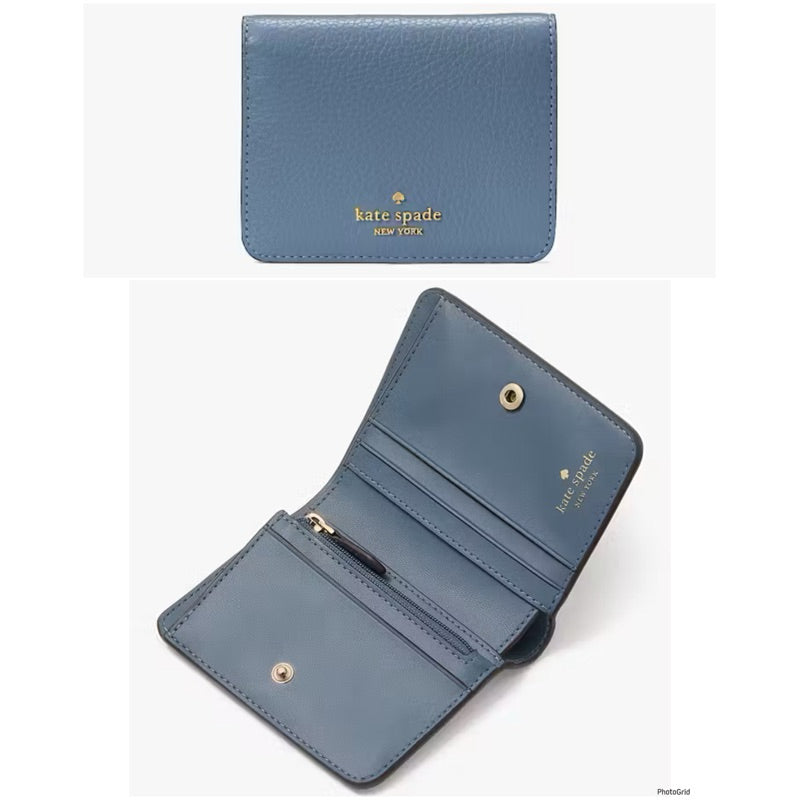 ORIG & IMPORTED KS Lena Small Bifold Wallet in Black Brown Pink Green Red