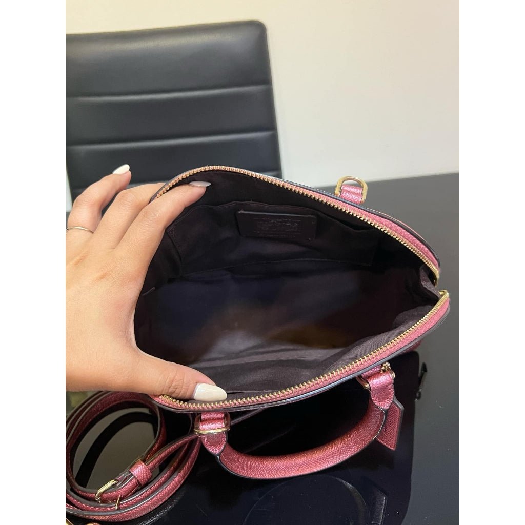 ORIG Preloved CCH Mini Sierra Satchel Metallic Pink Small Bag