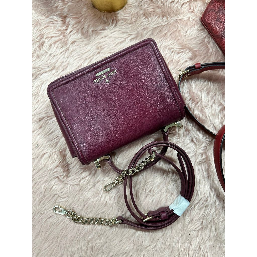 ORIG Preloved KS Patterson Drive Maisie Mini Red Bag