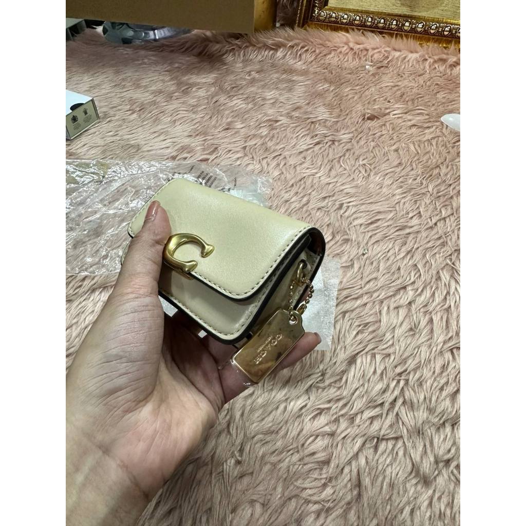 ORIG & IMPORTED CCH Retail Bandit Card Case Belt Micro Bag Ivory
