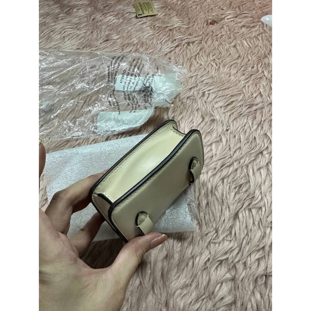 ORIG & IMPORTED CCH Retail Bandit Card Case Belt Micro Bag Ivory