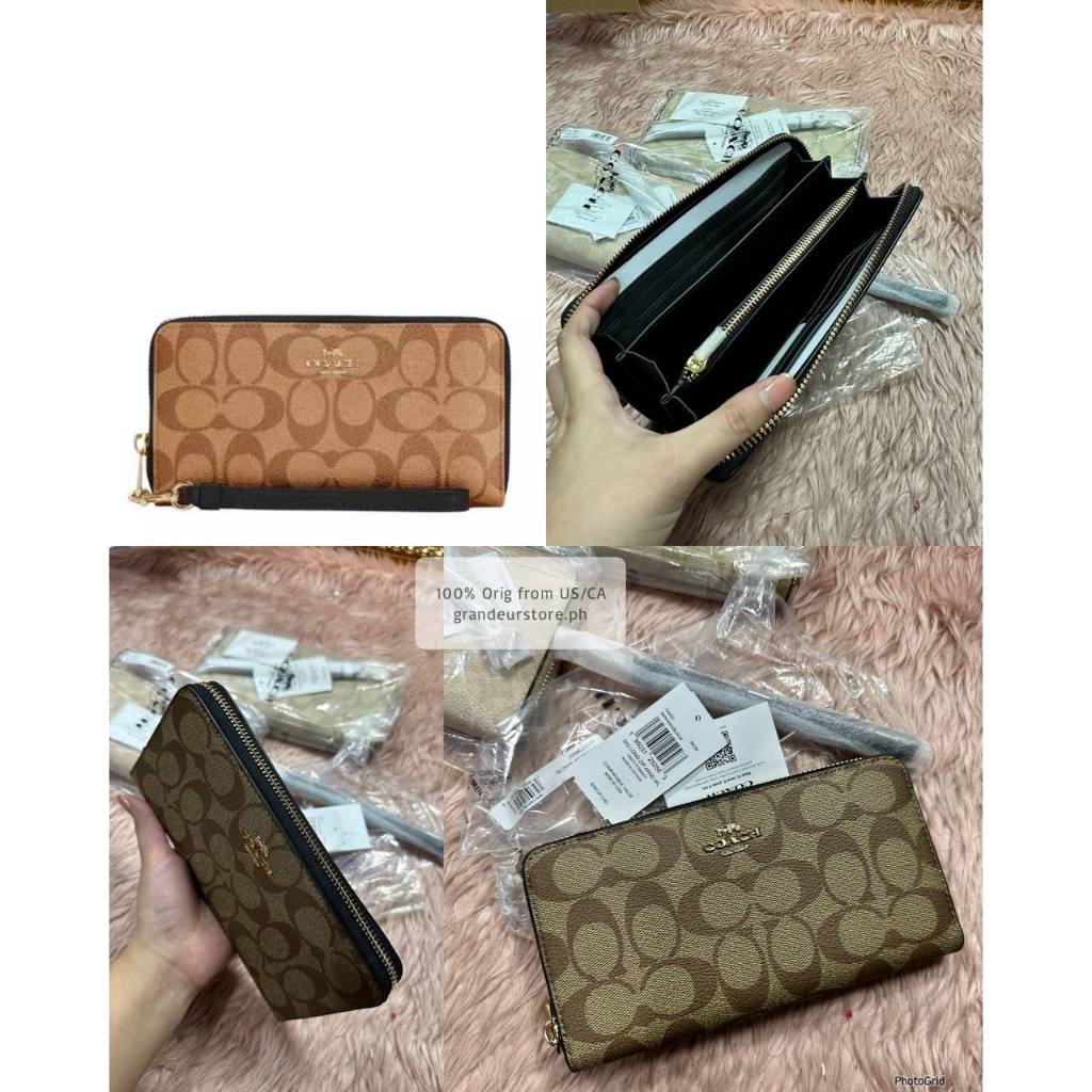 ORIG & IMPORTED CCH Long Zip Around Accordion Continental Women / Men Wallet