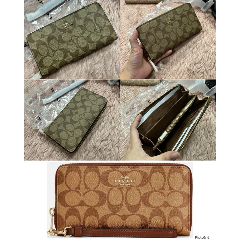 ORIG & IMPORTED CCH Long Zip Around Accordion Continental Women / Men Wallet