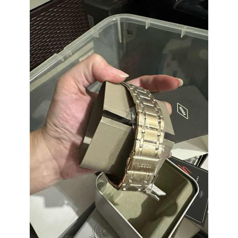 Orig Men Watch stainless & leather