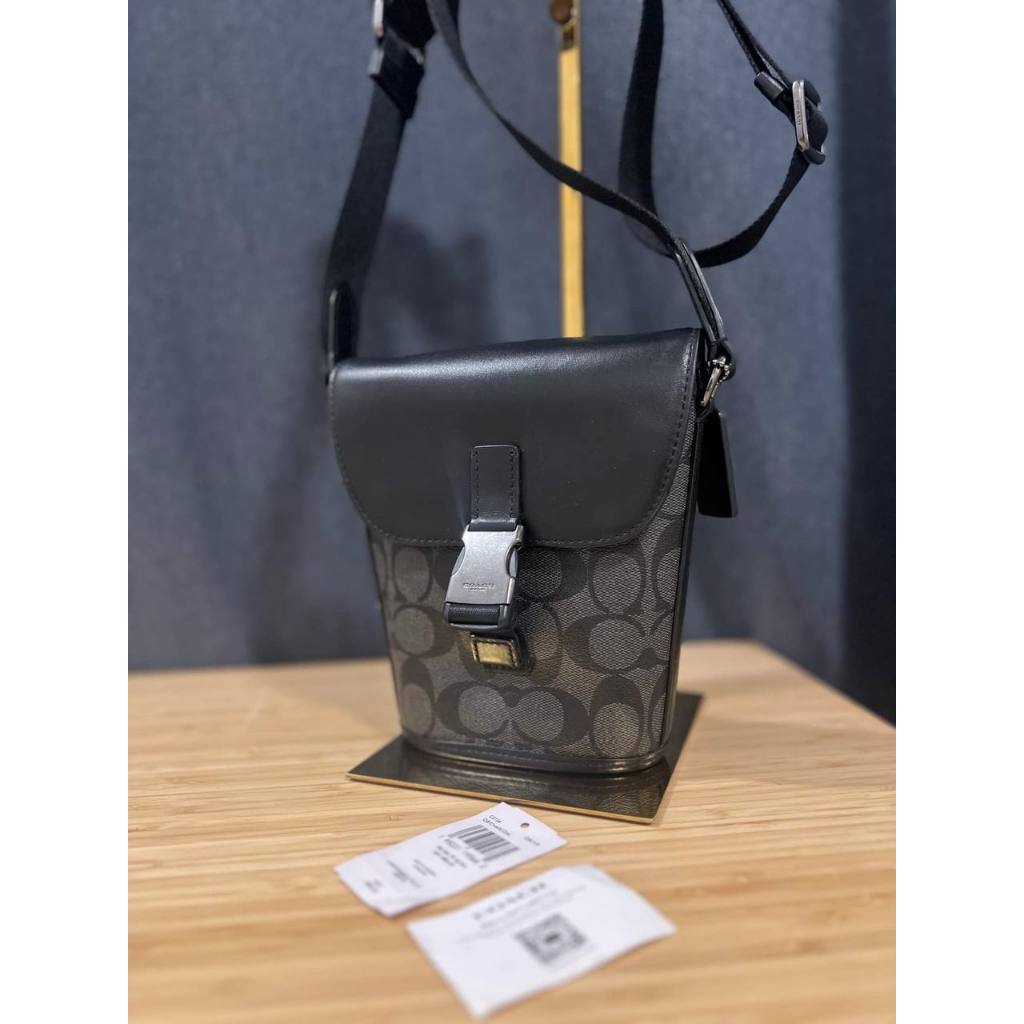 ORIG Preloved CCH Track Small Flap Crossbody Men Phone Bag