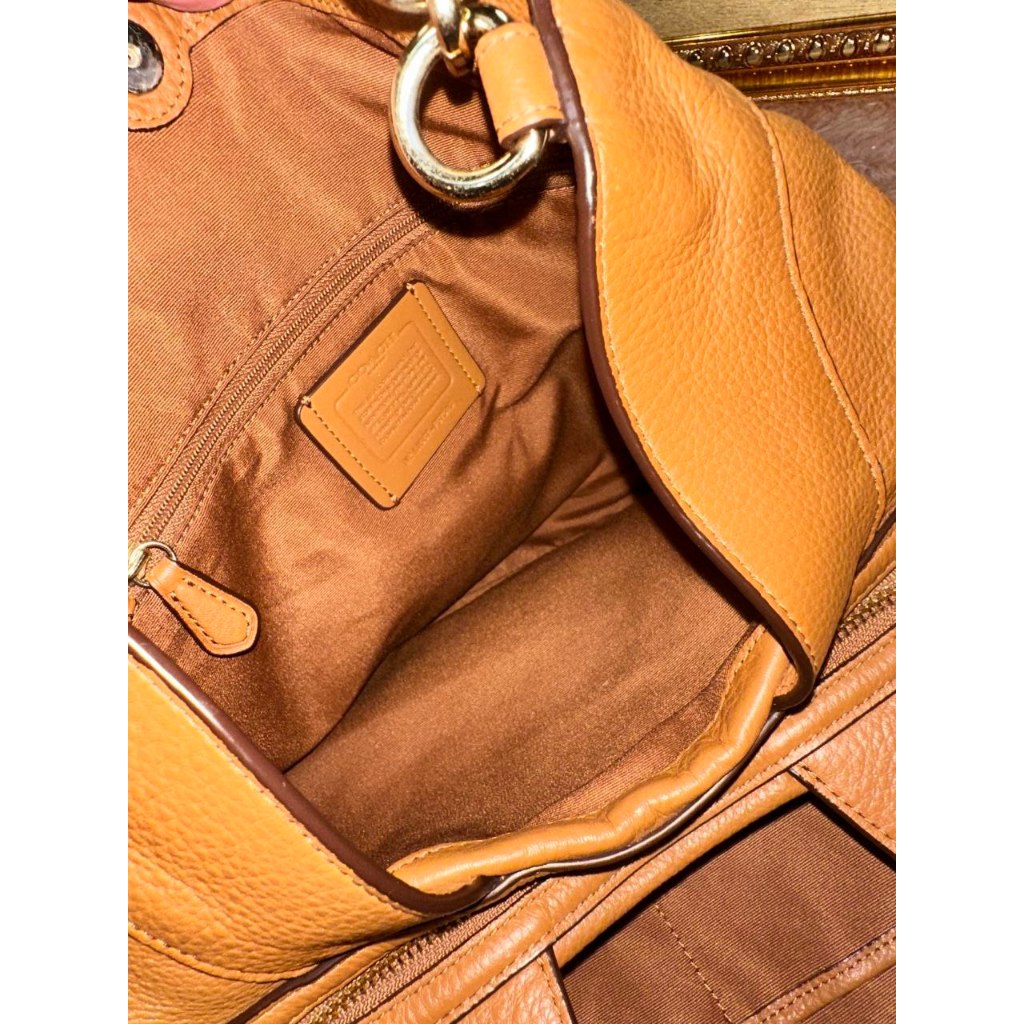 ORIG Preloved CCH Lexy Large Hobo Shoulder Bag Brown