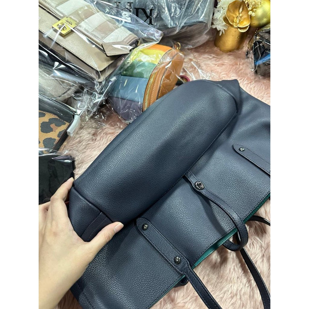 ORIG Preloved CCH Market Large Tote Blue Bag