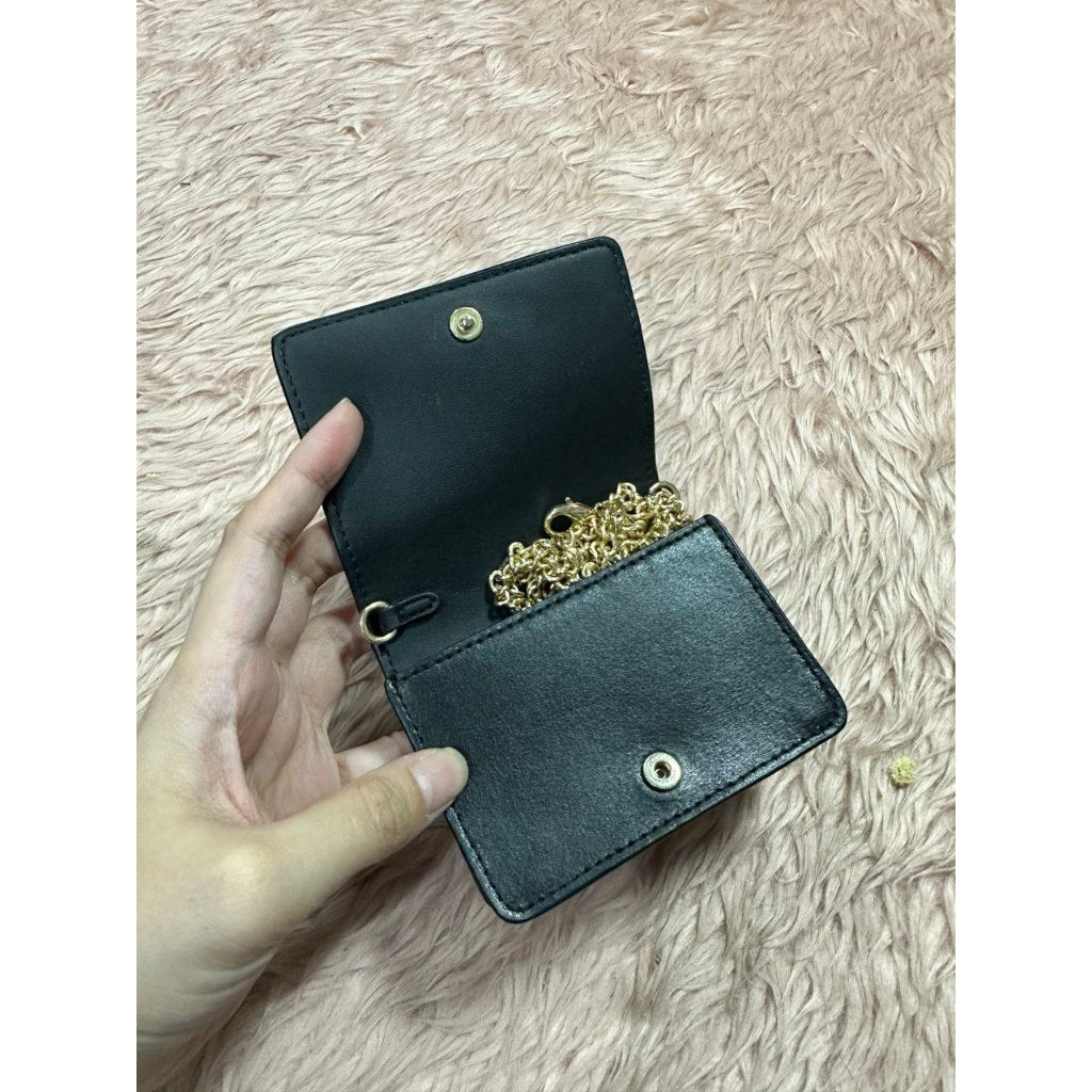 ORIG & IMPORTED CCH MWOC Mini Wallet On A Chain Small Wallet Brown